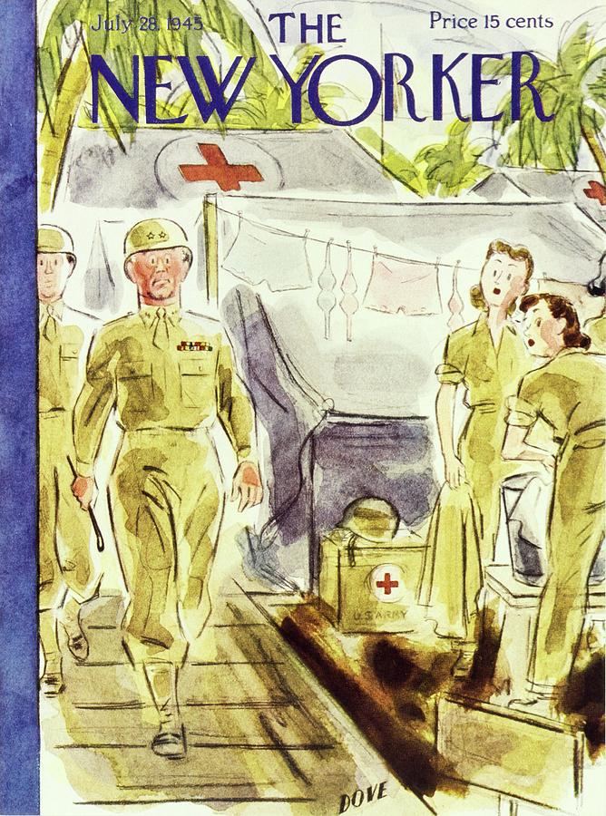 New Yorker July 28 1945 Painting by Leonard Dove