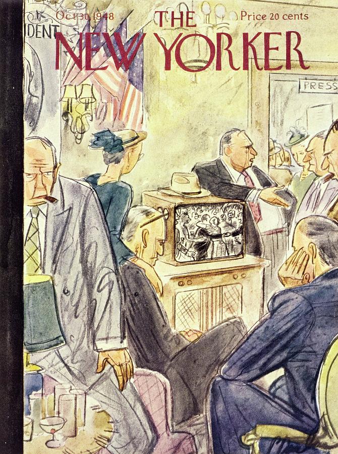 New Yorker October 30 1948 Painting by Perry Barlow