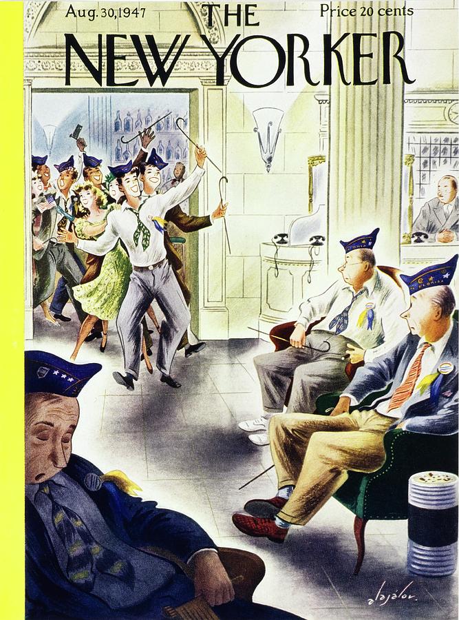 New Yorker August 30, 1947 Painting by Constantin Alajalov