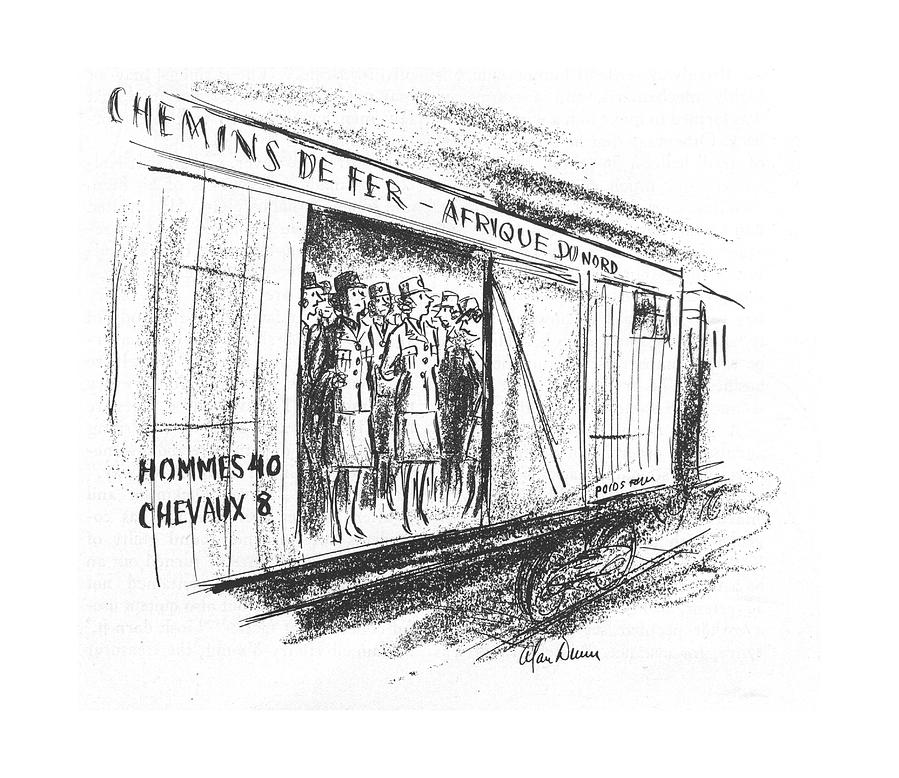 New Yorker March 11th, 1944 Drawing by Alan Dunn