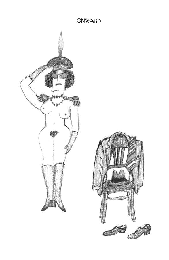 March 14th Drawing - New Yorker March 14th, 1994 by Saul Steinberg