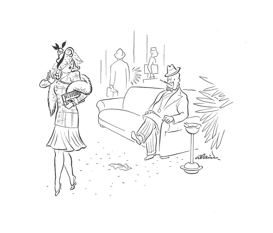 New Yorker March 16th, 1940 Drawing by  Alain