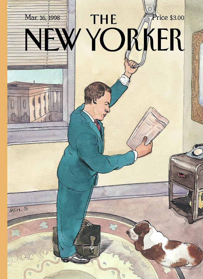 New Yorker March 16th, 1998 Painting by Barry Blitt