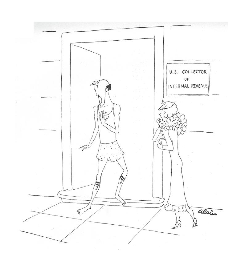 New Yorker March 17th, 1934 Drawing by Alain New Yorker March 17th, 1934 Drawing by Alain