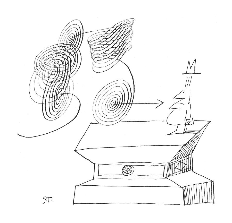 New Yorker March 17th, 1962 Drawing by Saul Steinberg