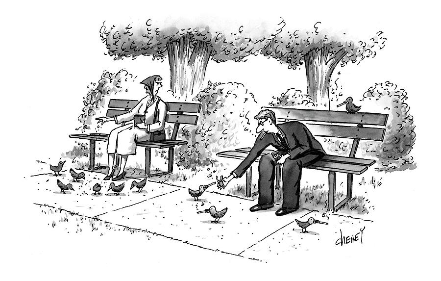 New Yorker March 17th, 1997 Drawing by Tom Cheney