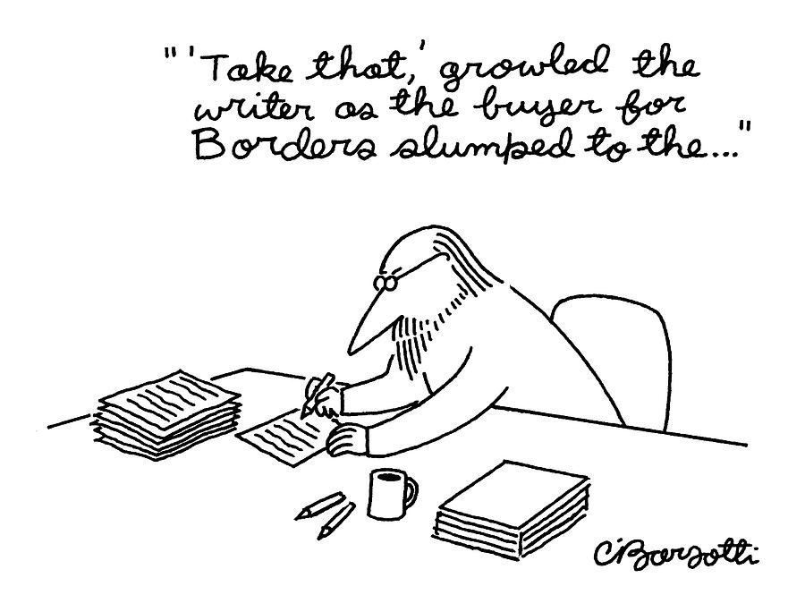 New Yorker March 23rd, 1998 Drawing by Charles Barsotti New Yorker March 23rd, 1998 Drawing by Charles Barsotti