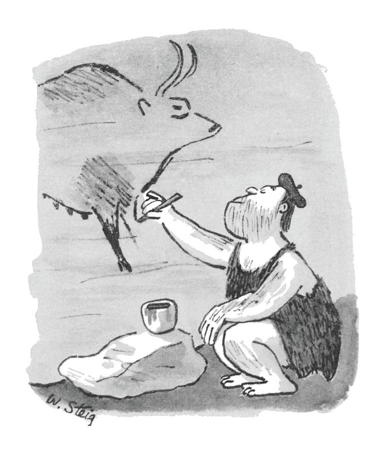 New Yorker March 27th, 1954 Drawing by William Steig New Yorker March 27th, 1954 Drawing by William Steig