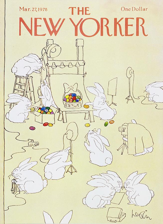 New Yorker March 27th 1978 Painting by Arnie Levin