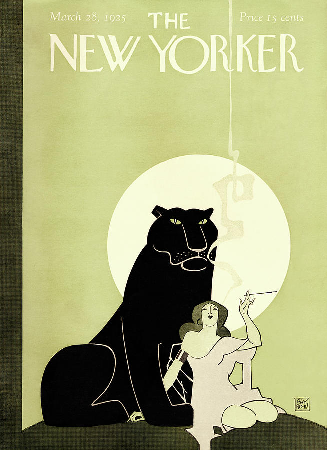New Yorker March 28th, 1925 Painting by Ray Rohn