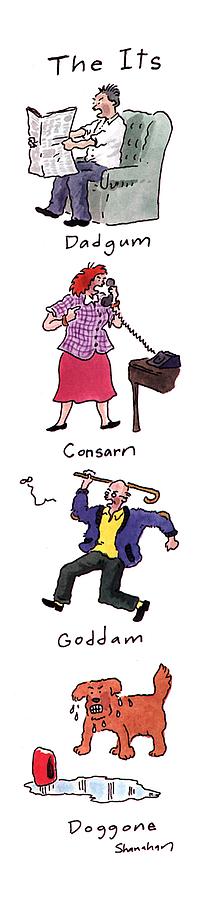 New Yorker March 29th, 1993 Drawing by Danny Shanahan New Yorker March 29th, 1993 Drawing by Danny Shanahan