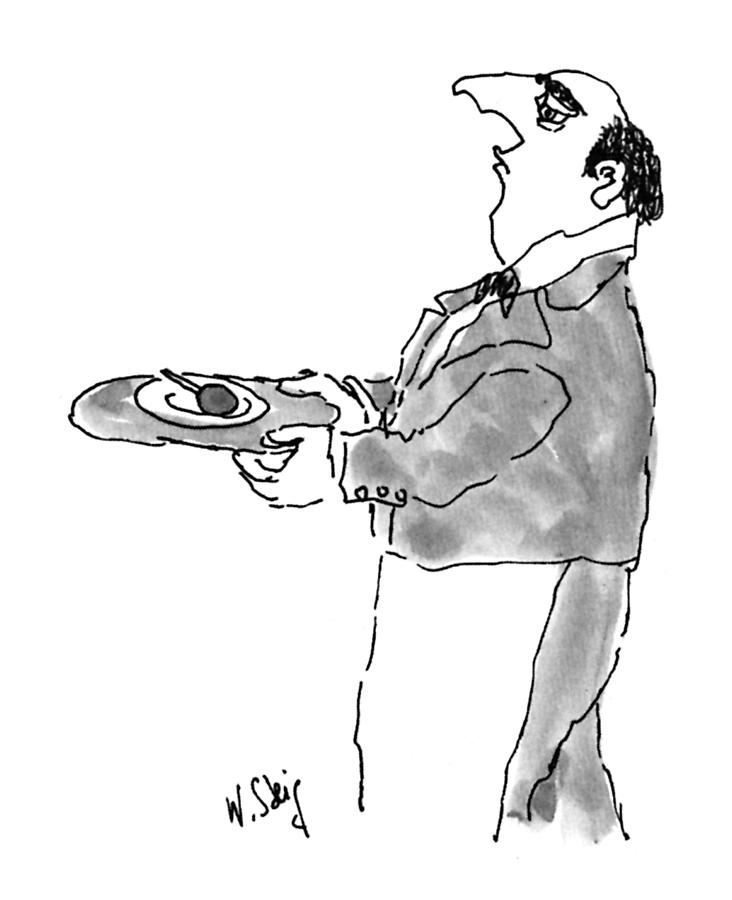 New Yorker March 2nd, 1992 Drawing by William Steig New Yorker March 2nd, 1992 Drawing by William Steig