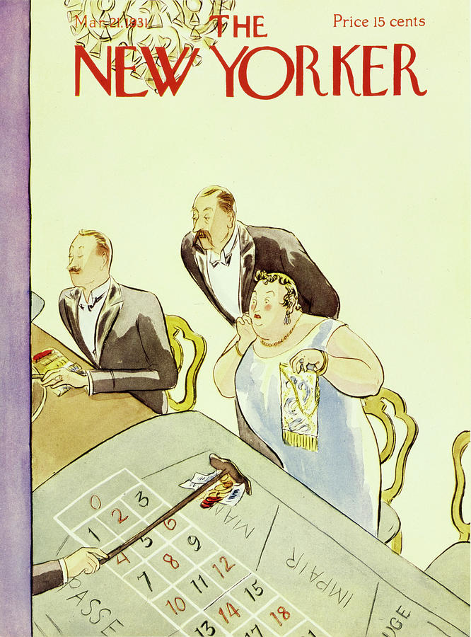 New Yorker March 21 1931 Painting by Helene E Hokinson