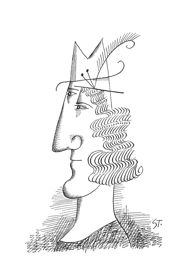 New Yorker March 30th, 1963 Drawing by Saul Steinberg New Yorker March 30th, 1963 Drawing by Saul Steinberg