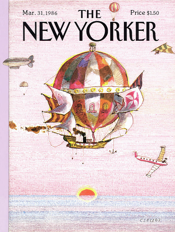 New Yorker March 31st, 1986 Painting by Andrej Czeczot New Yorker March 31st, 1986 Painting by Andrej Czeczot