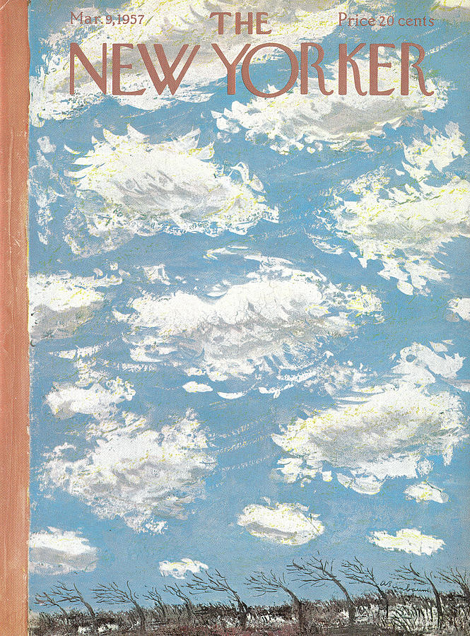 New Yorker March 9th, 1957 Painting by Abe Birnbaum