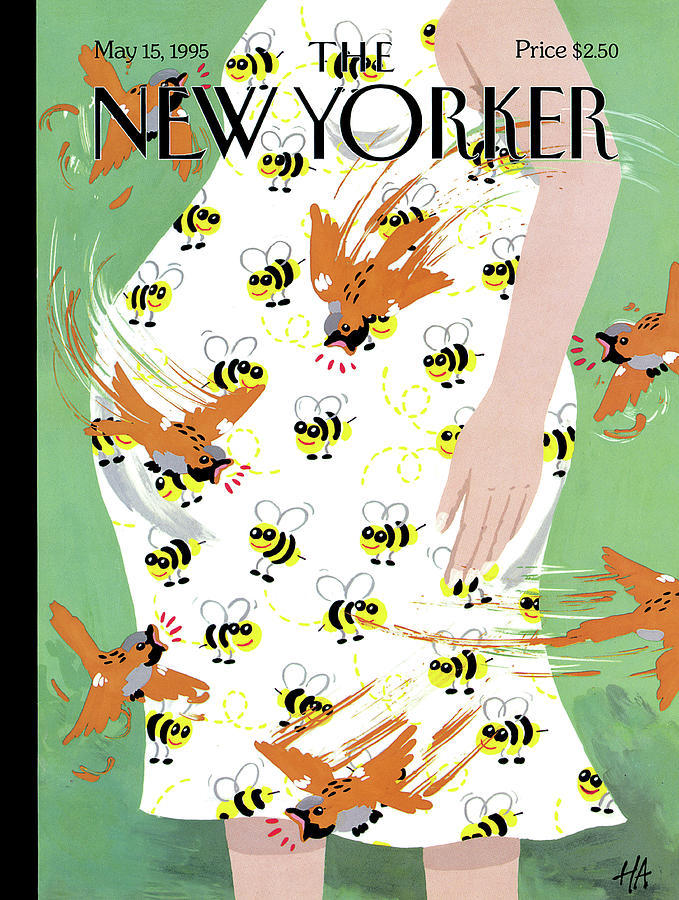 New Yorker May 15th, 1995 Painting by Bob Zoell