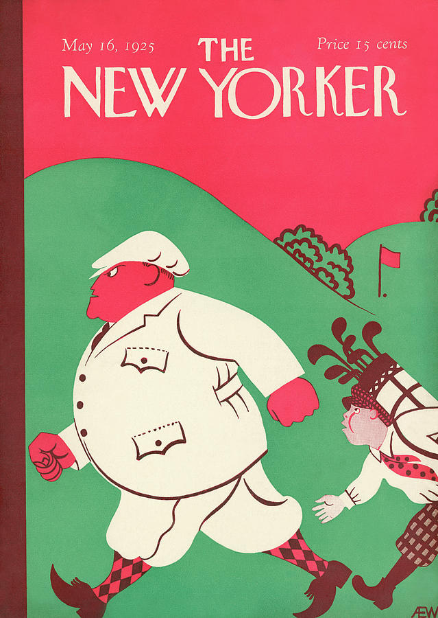 New Yorker May 16th, 1925 Painting by AE Wilson