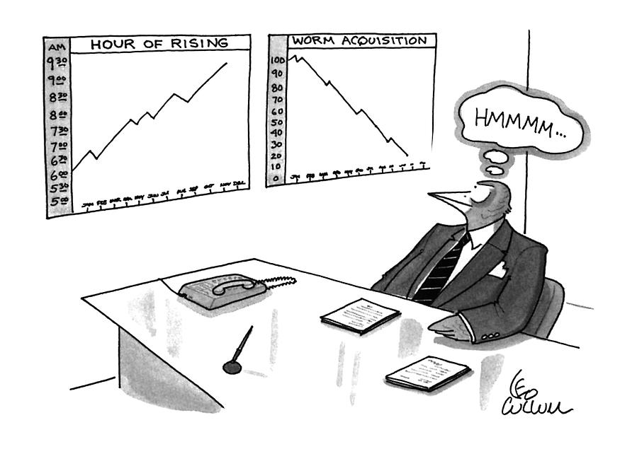 New Yorker May 16th, 1994 Drawing by Leo Cullum New Yorker May 16th, 1994 Drawing by Leo Cullum