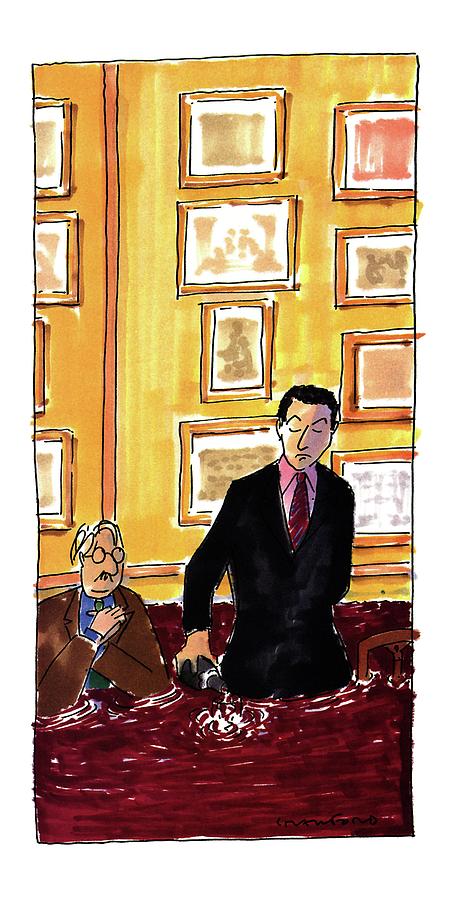 New Yorker May 16th, 1994 Drawing by Michael Crawford