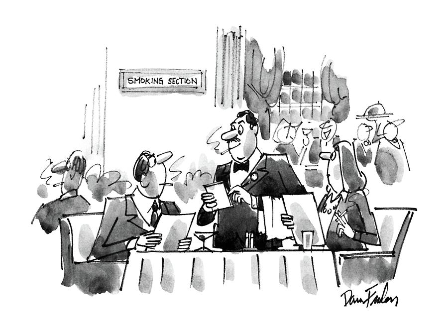 New Yorker May 19th, 1986 Drawing by Dana Fradon