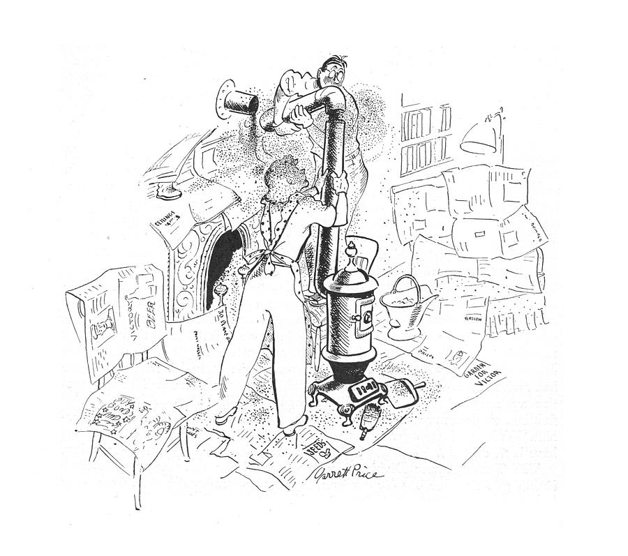 New Yorker May 1st, 1943 Drawing by Garrett Price