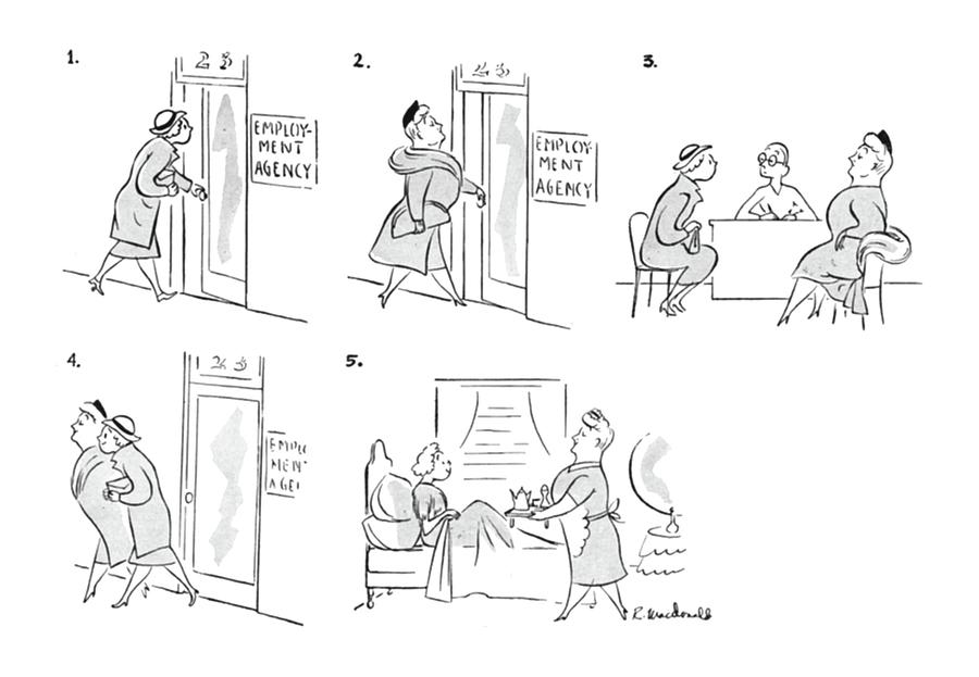 New Yorker May 1st, 1943 Drawing by Roberta Macdonald