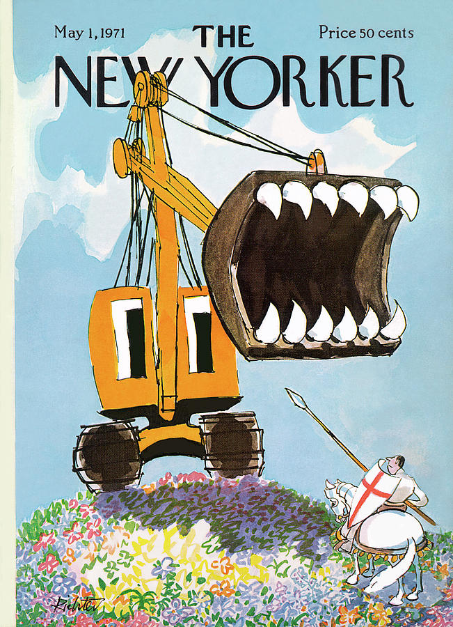 New Yorker May 1st, 1971 Painting by Mischa Richter