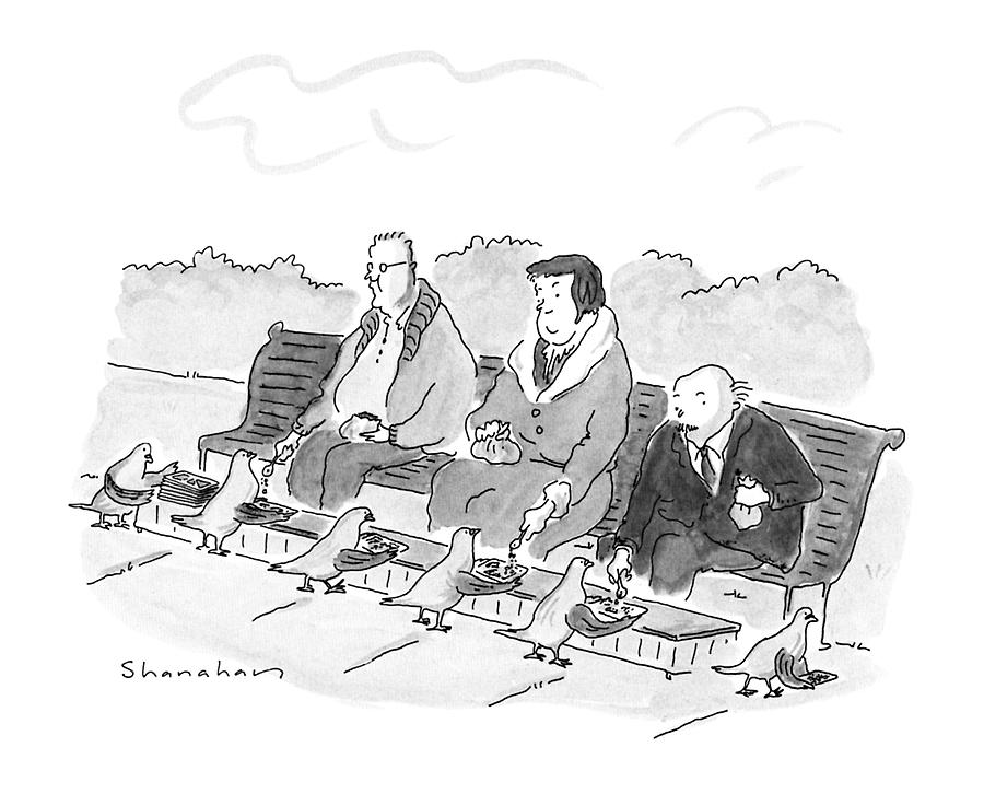 New Yorker May 21st, 1990 Drawing by Danny Shanahan New Yorker May 21st, 1990 Drawing by Danny Shanahan