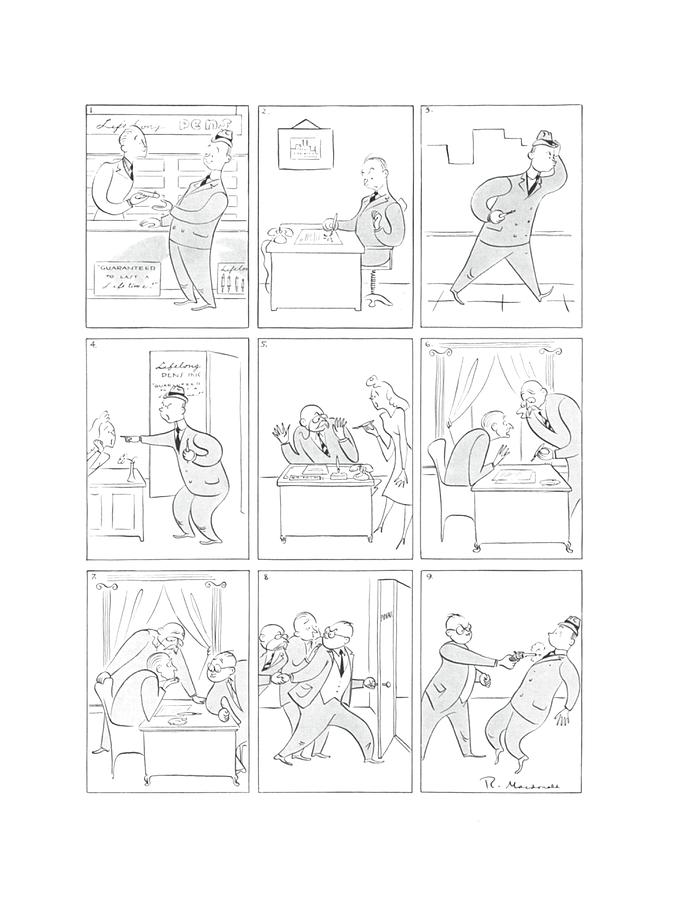 New Yorker May 24th, 1941 Drawing by Roberta Macdonald New Yorker May 24th, 1941 Drawing by Roberta Macdonald