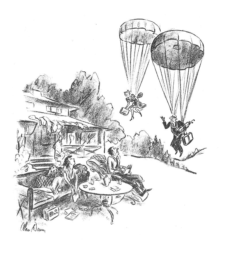 New Yorker May 25th, 1940 Drawing by Alan Dunn