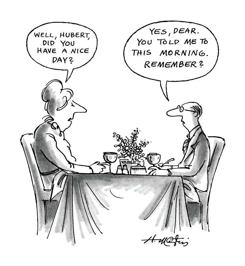 New Yorker May 25th, 1987 Drawing by Henry Martin New Yorker May 25th, 1987 Drawing by Henry Martin