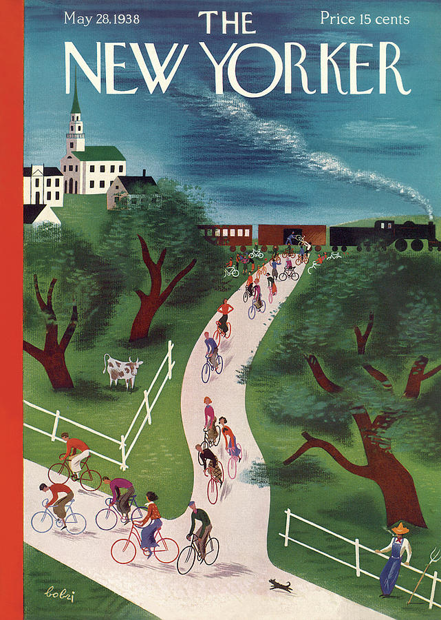 New Yorker May 28, 1938 Painting by Victor Bobritsky New Yorker May 28, 1938 Painting by Victor Bobritsky