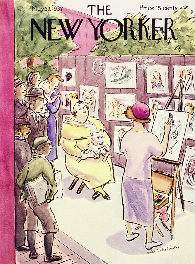 Animal  - New Yorker May 29 1937 by Helene E. Hokinson