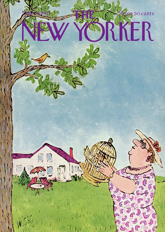 New Yorker May 29th, 1971 Painting by William Steig