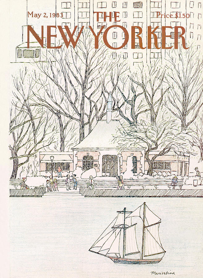 New Yorker May 2nd, 1983 Painting by Marisabina Russo
