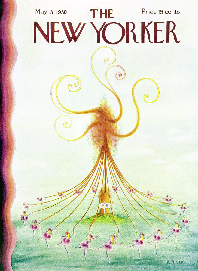 New Yorker May 3 1930 Painting by Rose Silver