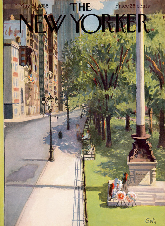 New Yorker May 31st, 1958 Painting by Arthur Getz