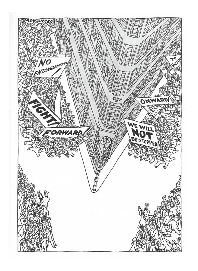New Yorker May 4th, 1940 Drawing by John Groth