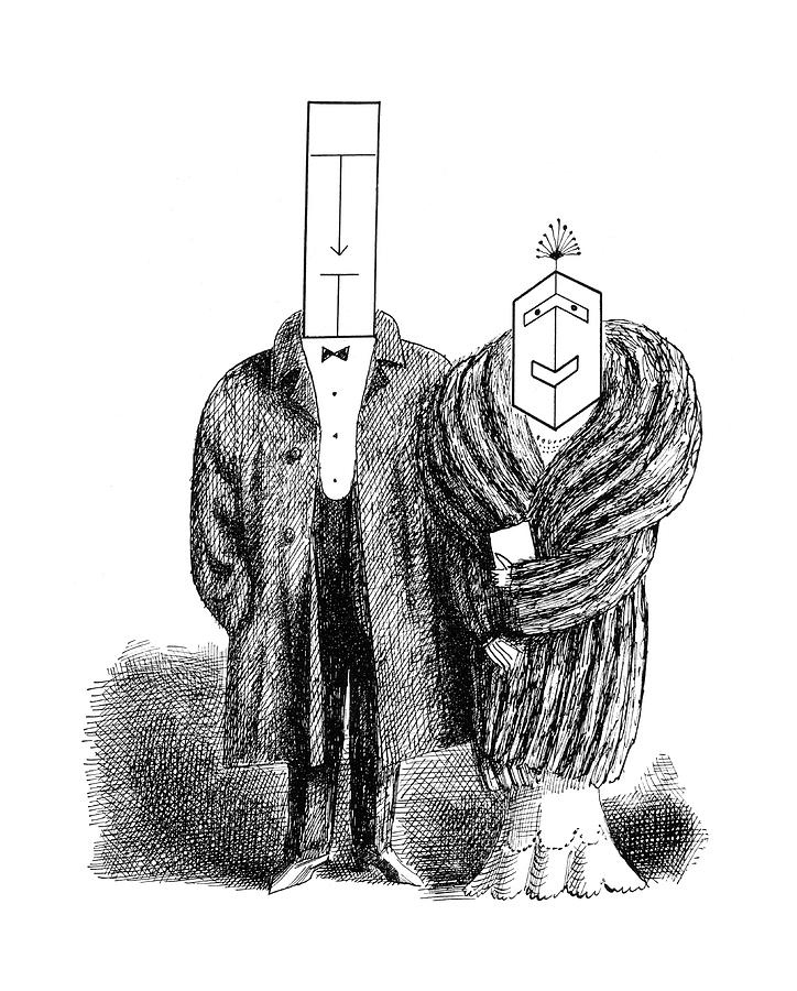 New Yorker May 5th, 1962 Drawing by Saul Steinberg