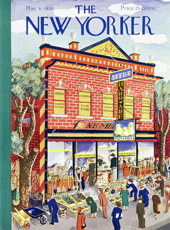 New Yorker May 6 1939 Painting by Ilonka Karasz