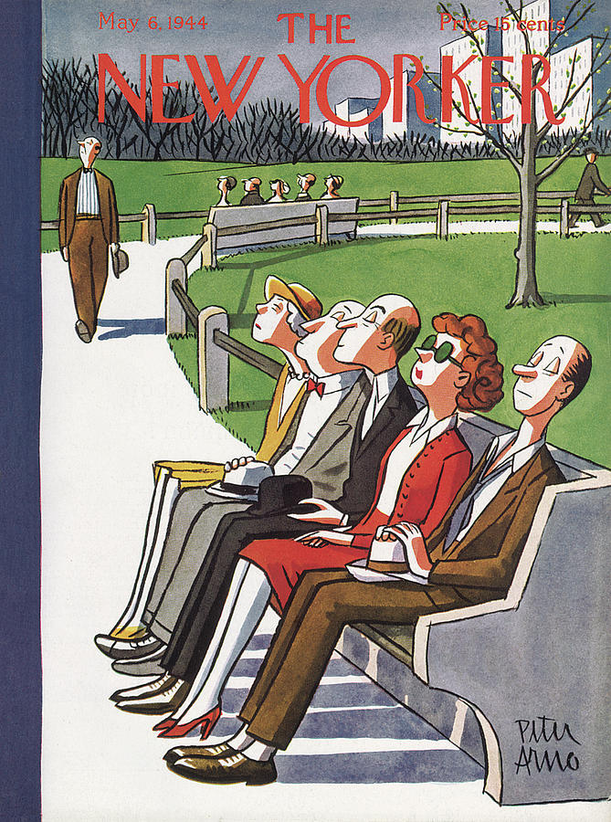 New Yorker May 6, 1944 Painting by Peter Arno