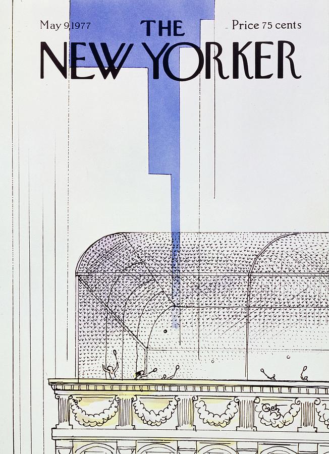 New Yorker May 9th 1977 Painting by Arthur Getz