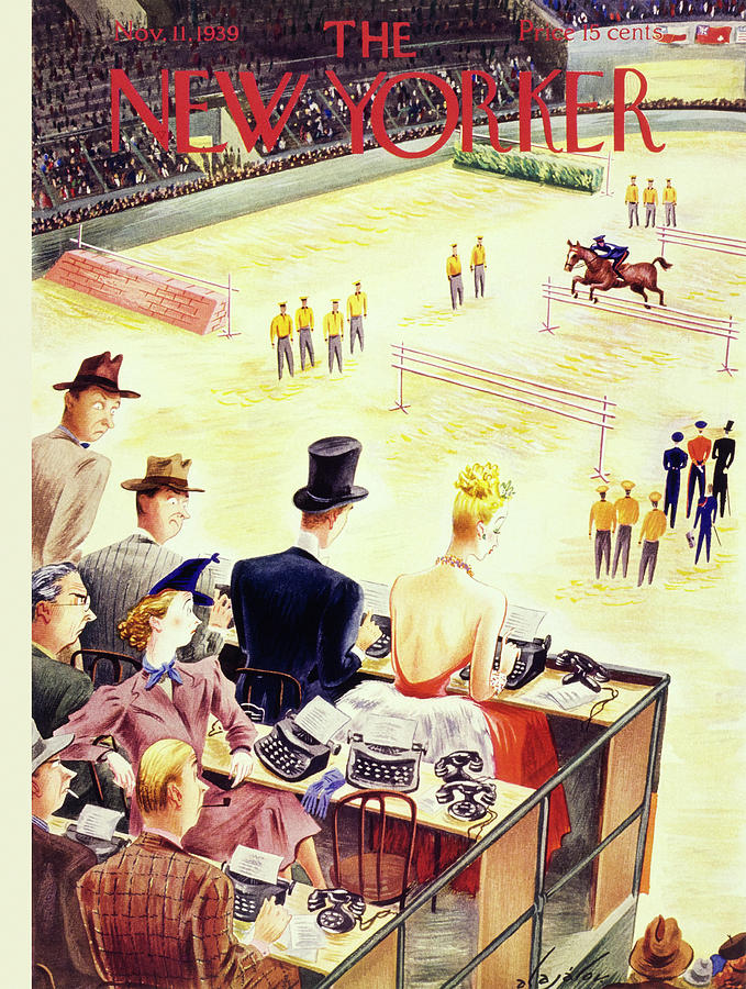 New Yorker November 11 1939 Painting by Constantin Alajalov