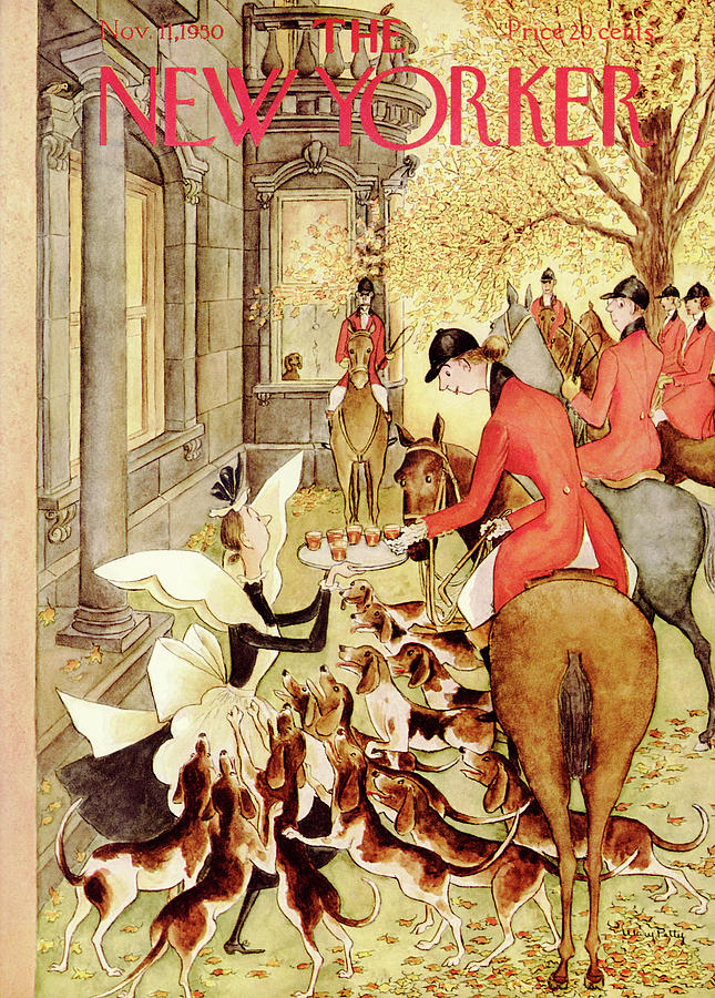 New Yorker November 11th, 1950 Painting by Mary Petty