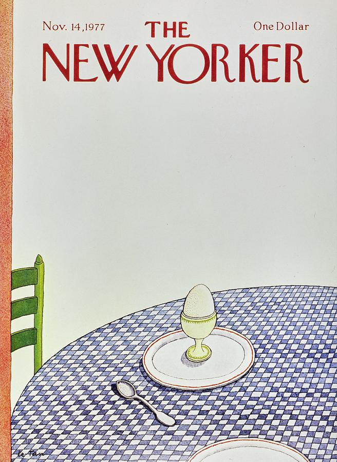 New Yorker November 14th 1977 Painting by Pierre Le-Tan