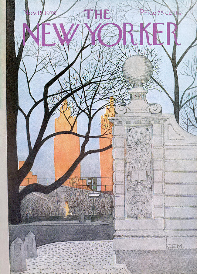 New Yorker November 15th, 1976 Painting by Charles E Martin