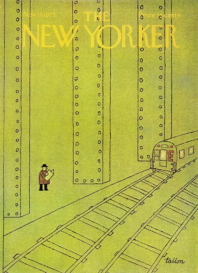 New Yorker November 17th 1975 Painting by Robert Tallon