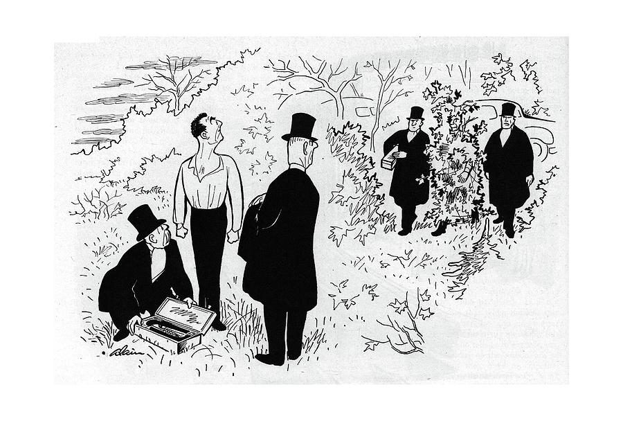 New Yorker November 18th, 1944 Drawing by  Alain