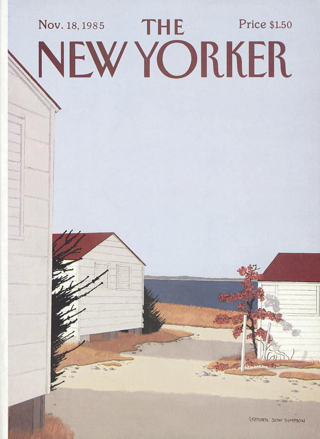 Nature Painting - New Yorker November 18th, 1985 by Gretchen Dow Simpson